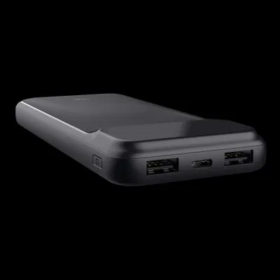 Productafbeelding van Trust 25882 Powerbank, lithium-ion (Li-Ion), 10000 mAh, zwart