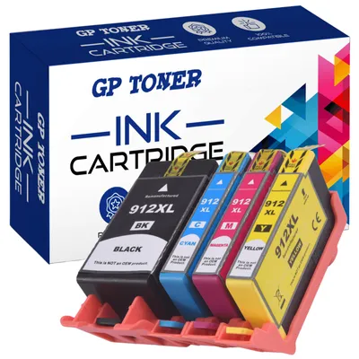 Zdjęcie produktu dla 4 Tuszy do HP 912XL OFFICEJET PRO 8010 8020 8024 8012 8015 8013 8014 8025
