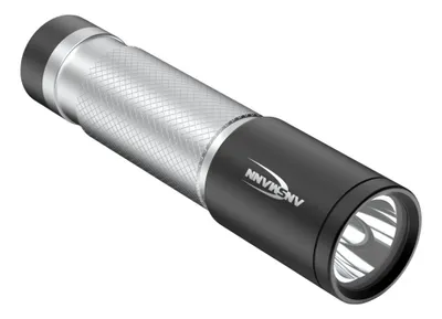 Obrázek produktu pro Ansmann 1600-0427, Ruční svítilna, Černá, Stříbrná, Hliník, Knoflíky, IPX4, -10 - 25 °C