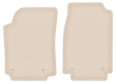 Produktbild von DURBAN Beige Velours-Fußmatten vorne für Audi 100 C4 Avant, Kombi, Limousine (1991-1994)