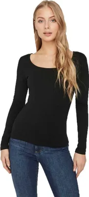 Productafbeelding van Vero Moda 5714505851566, Tuniek, Volwassen, Dames, Zwart, XS, Lange mouwen