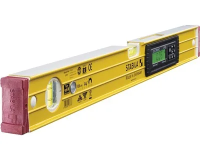 Zdjęcie produktu dla Poziomica TECH 196 M 183cm aluminium żółta 0,5 mm/m z magnesem STABILA