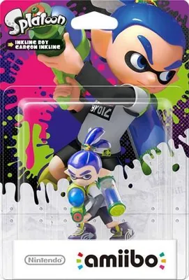 Produktbild von amiibo Splatoon Inkling Junge (Neon-Grün)