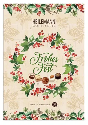 Produktbild von Heilemann Adventskalender (Adventskalender Pralinen ohne Alkohol)