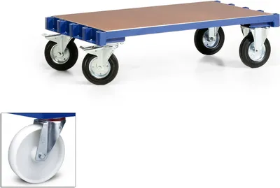Produktbild von Bako Logistiksysteme Plattenwagen R600 Basisausführung ohne Bügel 1200x800mm Polyamid