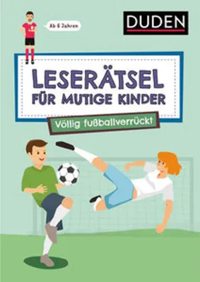 Obrázek produktu pro Leserätsel für mutige Kinder - Völlig fußballverrückt - ab 7 Jahren