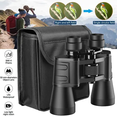 Produktbild von Fernglas Feldstecher Nachtsicht Fernrohr Binoculars Fernglas 20x50 mm Fernglas