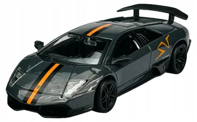 Produktbild von Bburago Lamborghini Murciélago 670-4 SV Metallmodell 1:32 Grau