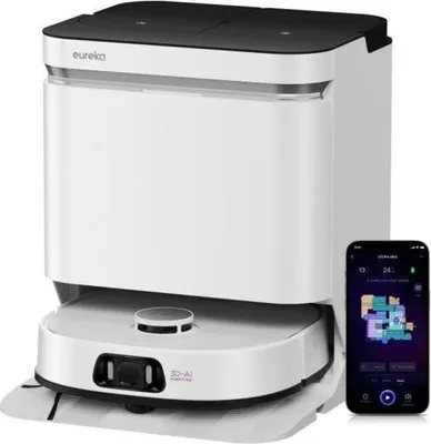 Produktbild von Eureka J15 Pro Ultra, Beutellos, Weiß, Quadratisch, Staubbeutel, Ladend, Purification, 3 l