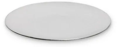 Produktbild von Deko-Teller 28 cm in silber für drinnen & draußen