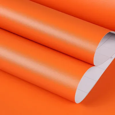 Image de Papier peint autocollant pour meubles et murs en orange