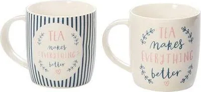 Produktbild von Becher "Freya" New Bone China, 2-fach sortiert 0,33 l