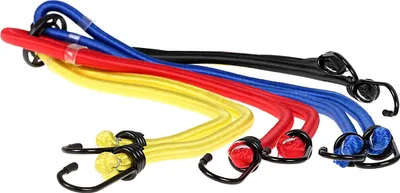 Produktbild von alca® Gepäckspinne 8 x 40cm Oktopus Gummi-Spannseile 8-Armig Elastisch Gepäckspanner mit Stahlhaken Sichern und Tragen von Lasten mehrfarbig