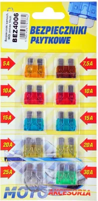 Immagine prodotto di BEZ4006 Fusibili MIDI per auto set di 10 pezzi