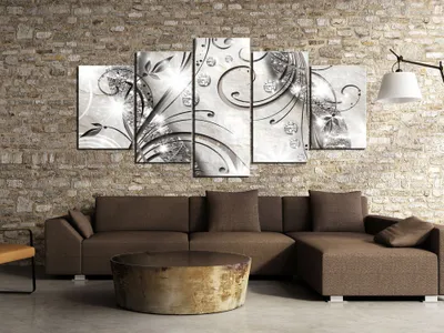 Produktbild von ABSTRAKT Acrylglasbild Modern Wandbild Glasbilder Bilder a-A-0051-k-m