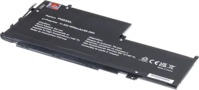Produktbild von T6 Power Akku für Hewlett Packard Spectre 15T-ap000 x360 serie, Li-Poly, 11,55 V, 6000 mAh (69 Wh), schwarz