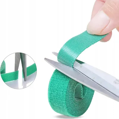 Productafbeelding van Plantenbindlint, 3 meter x 10 mm, tuinband, herbruikbaar, groen