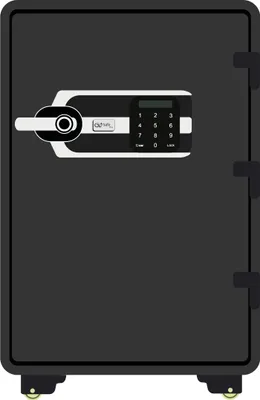 Produktbild von Olympia GOsafe 5920FP, Frei stehend sicher, Schwarz, Code, Lesegerät für den Fingerabdruck, Schlüssel, 147 l, Polypropylen (PP), 920 mm