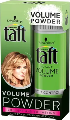 Image de TAFT Volume Powder Poudre coiffante pour plus de volume dans les cheveux 10g