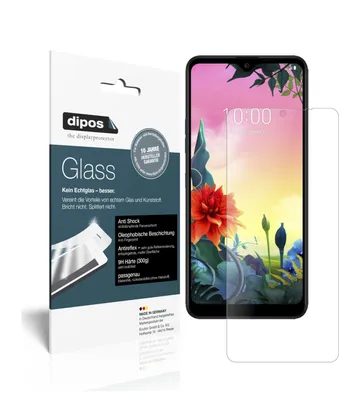 Zdjęcie produktu dla 2x folia ochronna do LG K50S matowa - folia antywstrząsowa 9H dipos Glass szkło plastikowe