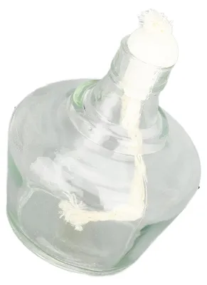 Alkoholbrenner 150 ml Glas mit 5 Dochten & Trichter