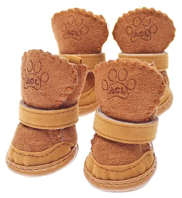 Productafbeelding van Hondenschoenen voor kleine honden met antislipzool en warm binnenfleece