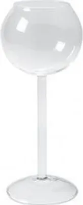 Produktbild von Kerzenhalter, Dekoglas, Teelichtglas GLOBE auf Fuß, H. 21cm, rund, Jodeco WA