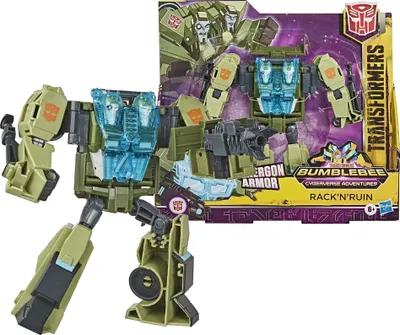 Produktbild von Hasbro Transformers Cyberverse Figur - Rack'n'ruin (E7109)