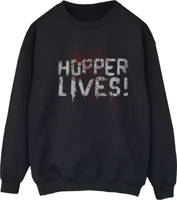 Produktbild von Netflix - "Stranger Things Live" Sweatshirt für Damen BI35914 (M) (Schwarz)