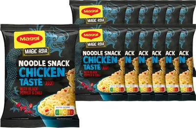 Produktbild von MAGGI Magic Asia Nudel Snack Huhn (12 x 62g)