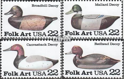 Produktbild von Briefmarken USA 1985 Mi 1732-1735 (kompl.Ausg.) postfrisch Lockvögel