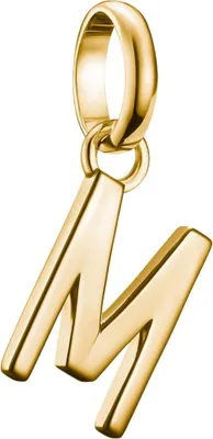 Image de Thomas Sabo Charm pendentif lettre M Connect doré