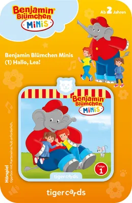 Produktbild von Tigercard Benjamin Blümchen Minis (1): Hallo, Lea!
