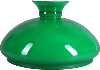 Produktbild von Petroleumglas Lampenglas Ø 300mm Ersatzglas Grün Opalglas Leuchtenglas Vestaschirm