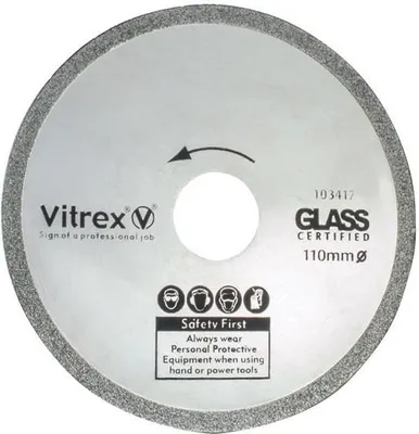 Immagine prodotto di Vitrex - Disco diamantato in vetro 110 mm