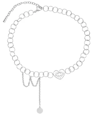 Produktbild von Wildcat Halskette - Heart Eye Choker - Silber - Chirurgenstahl 316L - wasserfest, langlebig, hautverträglich, Silber