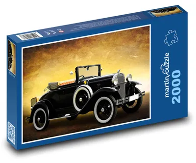 Produktbild von Puzzle 2000 Klassisches historisches Auto - martinpuzzle