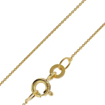 Image de trendor 72405 Collier à maillons fins 333 or (8 carats), 0,8 mm, 60 cm