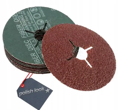 Produktbild von PolishLook Fiberteller 125mm P120 Schleifscheibe 10 Stück
