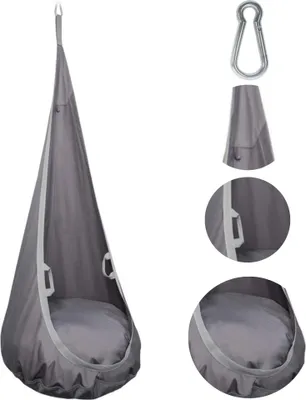 Produktbild von MAMOI® Hängesessel für kinder, Therapieschaukel, Schaukel für kinderzimmer, Hängehöhle, Hängeschaukel, Sensory swing, Schaukeltuch indoor, Hängesack,  Tuchschaukel, Babyschaukel, Hängetuch