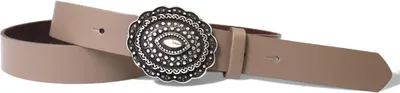 Produktbild von Ledergürtel Damen Echtleder 3 cm, verzierte Koppelschnalle, Gürtel FRONHOFER