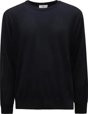 Obrázek produktu pro M8491 Maglione Uomo Become Man Vlněný Svetr Modrý