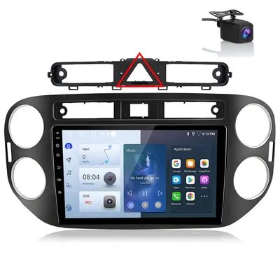 Obrázok produktu pre 6+128GB Android13 Autorádio 8kern CarPlay android auto DAB+ GPS Navi für VW Tiguan 5N 1NF 2007-2016 WIFI SWC 4GSIM