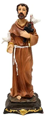 Image de Figurine de Saint François, 20 cm - Art sacré