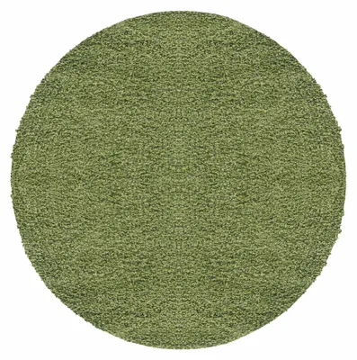 Zdjęcie produktu dla Carpetsale24 Dywan z Wysokim W?osiem Jednolity Nowoczesny Shaggy Mi?kki Puszysty do Salonu Super Cena Okazja, Rozmiar: 200 cm okr?g?y