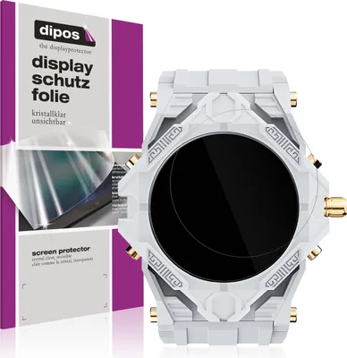Produktbild von 6x Schutzfolie für Rogbid T.rex Smartwatch klar Displayschutzfolie Folie Display Schutz dipos