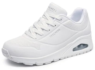 Produktbild von Skechers Damen Uno Stand On Air Weit Trainers, White, 36 EU Weit