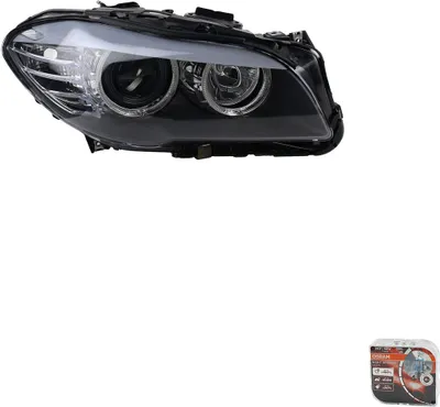 Obrázok produktu pre Reflektory + žiarovky Osram Night Breaker Laser, vhodné pre BMW 5 F10 F11, pravá strana, číslo dielu: 63117203240, 7203240, značka: Johns