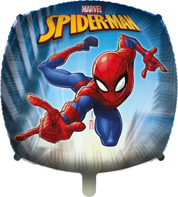 Zdjęcie produktu dla Balon foliowy Spiderman Marvel 46 cm dekoracja urodzinowa