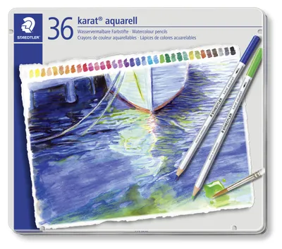 Obrázek produktu pro Staedtler karat aquarell 125, 36 kusů